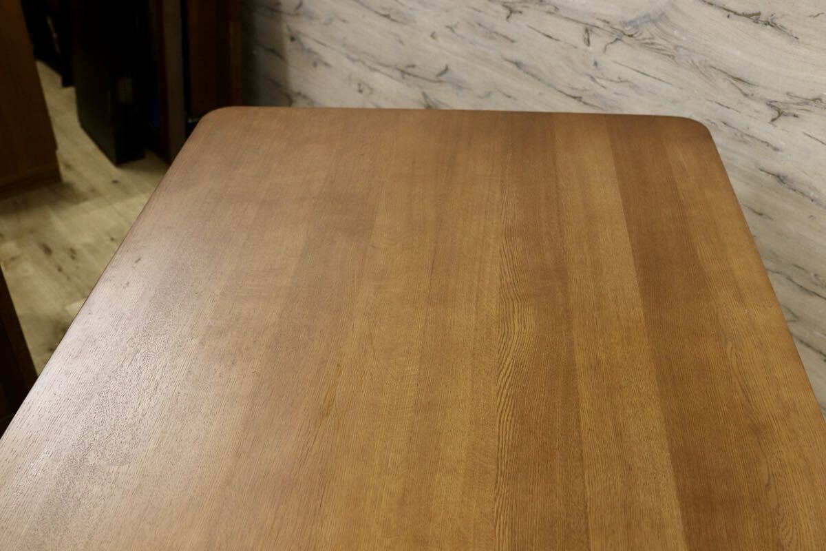 GMIK734○karimoku / カリモク DD47 ダイニングテーブル 食卓テーブル オーク材 ブラウン スタイリッシュモダン 国産家具 定価約24.6万