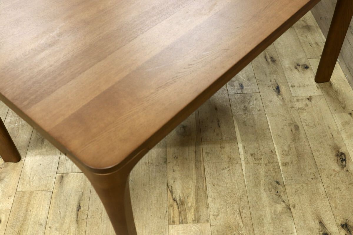 GMIK734○karimoku / カリモク DD47 ダイニングテーブル 食卓テーブル オーク材 ブラウン スタイリッシュモダン 国産家具 定価約24.6万