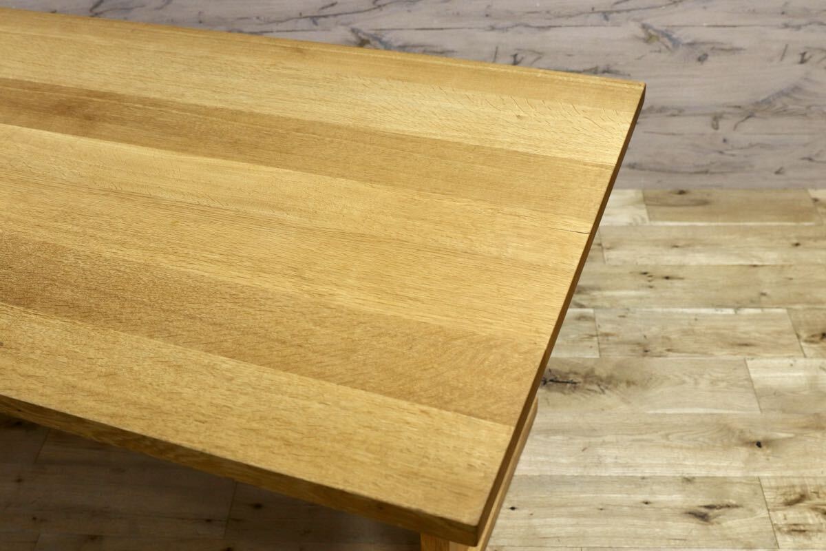 GMIK712○柏木工 / KASHIWA ダイニングテーブル 食卓テーブル オーク無垢材 ナチュラル 飛騨家具 定価約30万