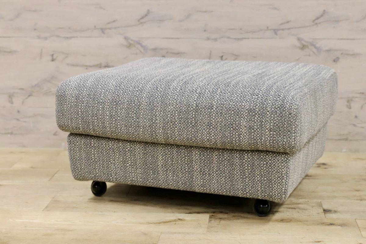 GMIH392B○arflex / アルフレックス A・SOFA 10 オットマン フットスツール ファブリック イタリアモダン 廃盤 定価約12万 展示品