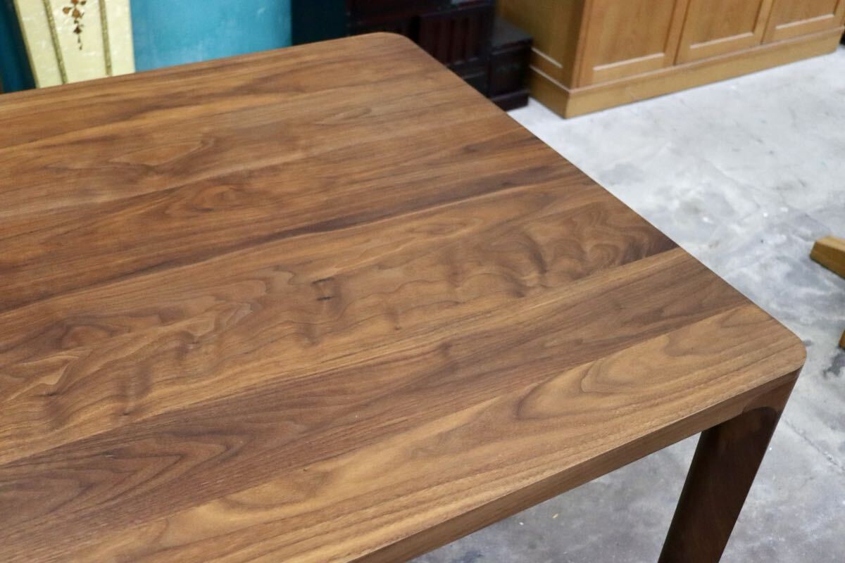 GMGS121○karimoku / カリモク DD7245 ダイニングテーブル 食卓テーブル 作業台 ウォールナット 北欧スタイル 国産家具 美品