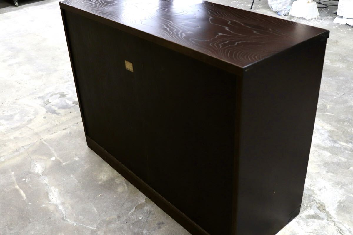 GMIK648A○青木産業 江戸 箪笥 タンス サイドボード リビングボード アンティーク 和家具 レトロ 古民家 家具