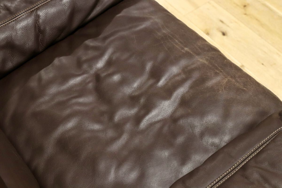 GMIK864B○rossi di albizzate / ロッシディアルビザーテ 1人掛けソファ シングルソファ 本革 ヴィンテージ イタリア 最高峰 約140万