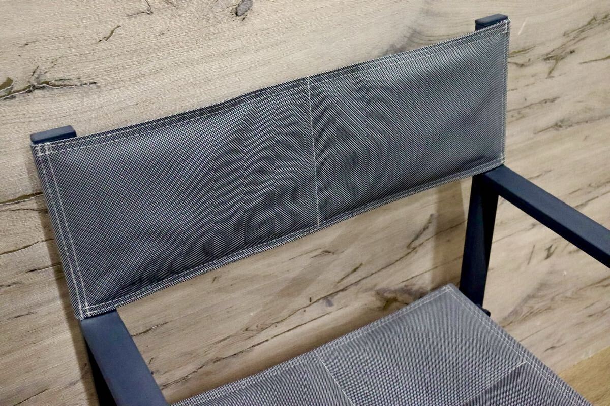 GMIH144A○ACTUS / アクタス LandNorm ランドノーム ディレクターチェア ガーデンチェア 折りたたみチェア グレー 屋外 テラス