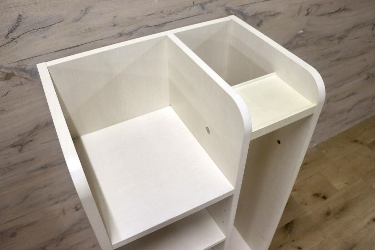 GMIH233○ITOKI /イトーキ ランドセルラック キッズ収納 子供用 ハンガーラック オープンラック キャスター付き 子供部屋 ホワイト