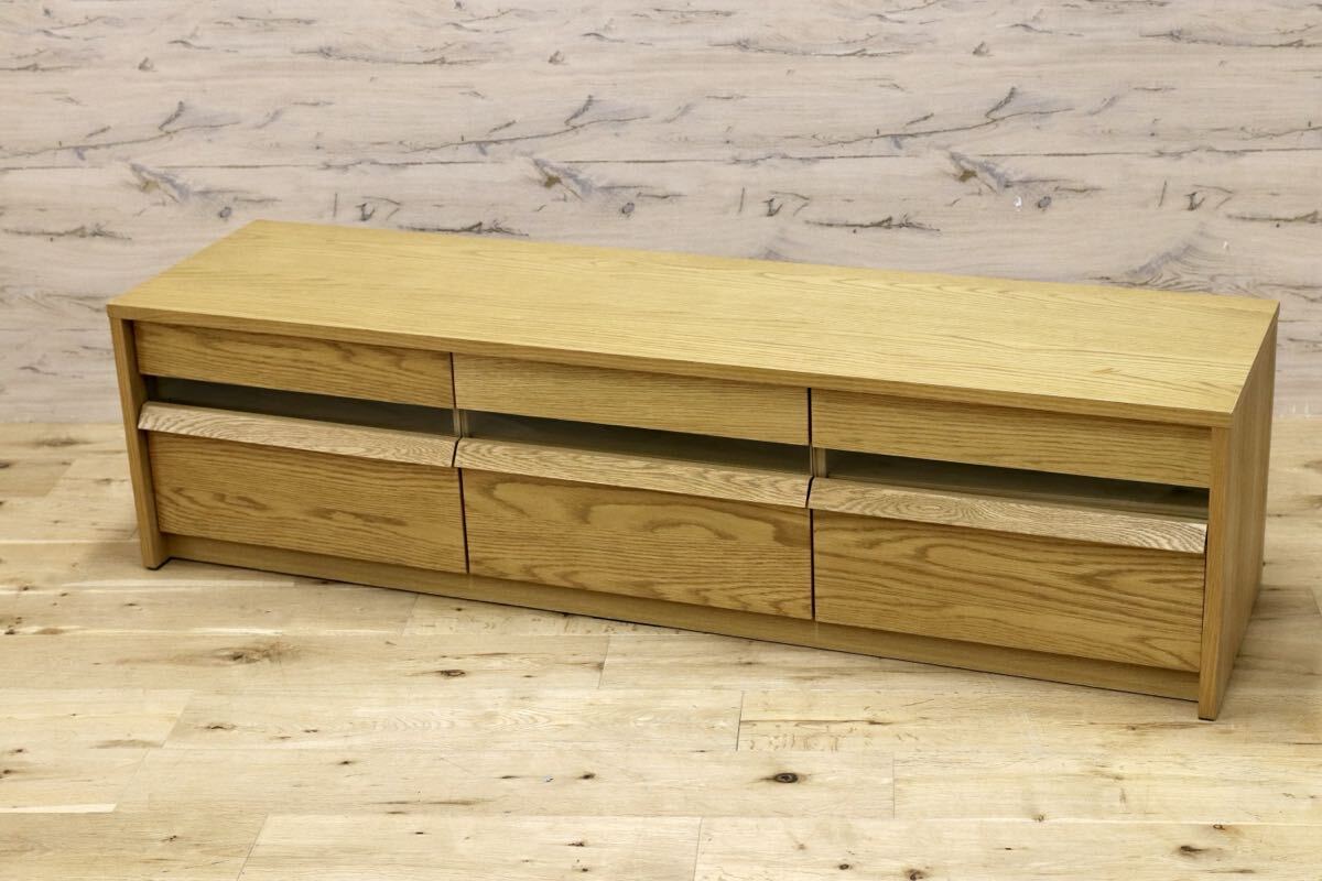 GMIH489○unico / ウニコ NEAL(ニール) テレビボード TVボード AVボード ローボード リビング収納 オーク材 北欧スタイル