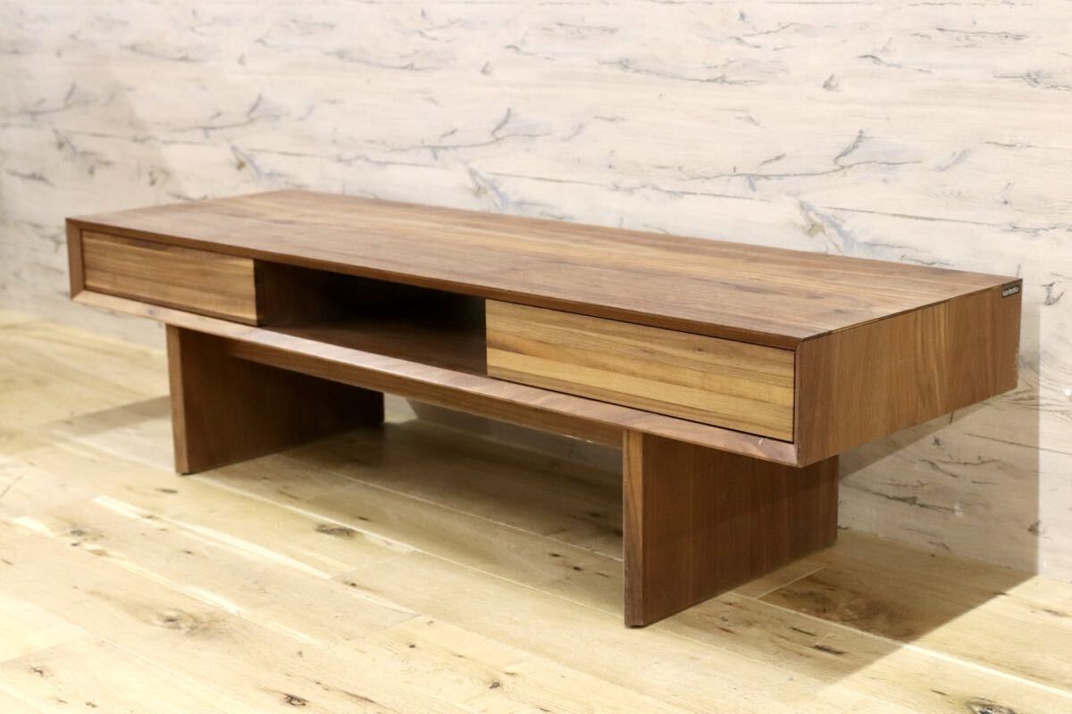 GMIK891○karimoku / カリモク TT4450 ウォールナット材 センターテーブル リビングテーブル テレビボード TVボード モダン 定価約16.9万