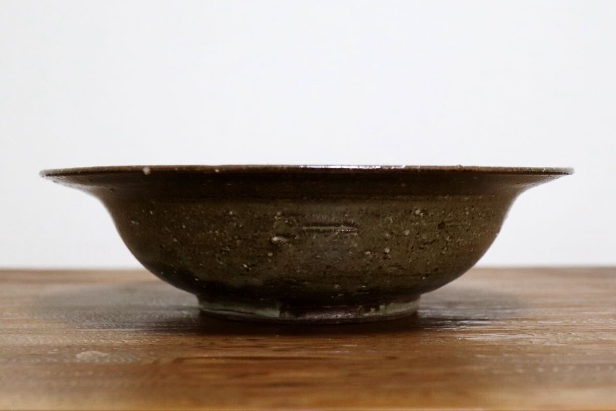 GMIO498C◯丹山窯 丹波焼 リム鉢 陶器 丹波篠山 伝統工芸 未使用