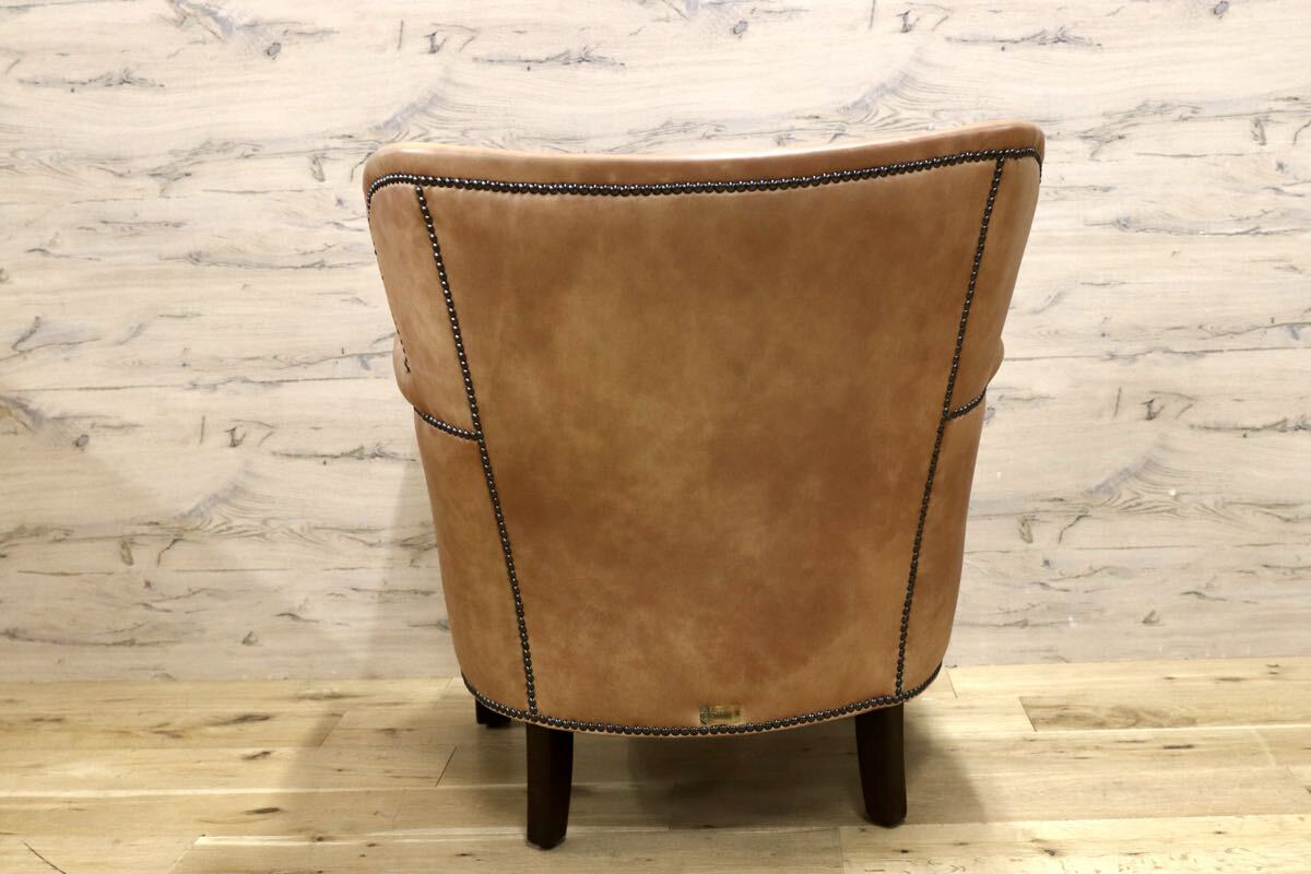 GMIS558○HALO / ハロ PROFESSOR ARM CHAIR プロフェッサー アームチェア 本革 レザー アスプルンド 定価約18万 展示品