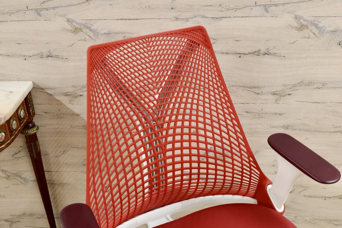 GMJS26A○Herman Miller / ハーマンミラー セイルチェア デスクチェア ワークチェア スタジオ7.5 メッシュバック 前傾機能 アメリカ