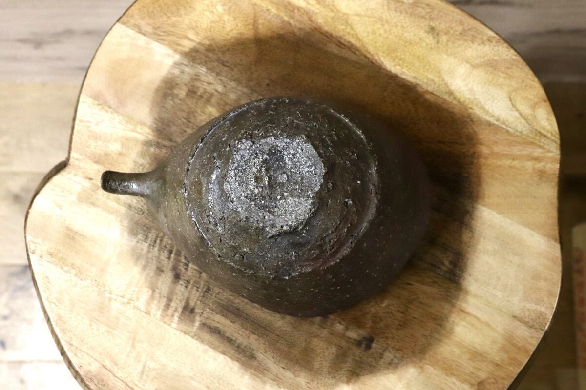 GMJO27○千代市陶房 清水万佐年 丹波焼 片口 伝統工芸 丹波篠山 未使用