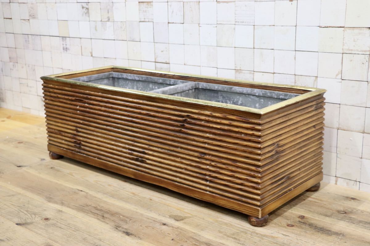 GMJS197〇VARO.S.A. VALENTI / バロッサバレンティ IDC大塚家具 スペイン最高峰 プランターカバー ガーデンボックス アンティーク 稀少