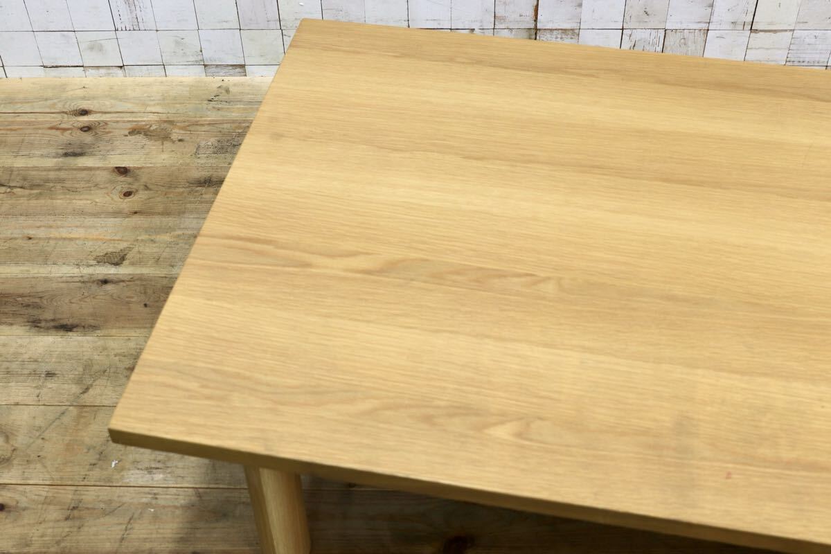 GMJK340○MUJI / 無印良品 木製テーブル天板 オーク材 センターテーブル リビングテーブル ローテーブル 北欧スタイル ナチュラル