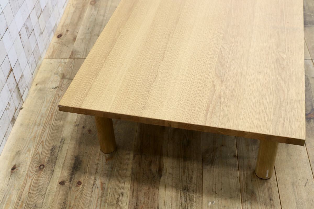 GMJK340○MUJI / 無印良品 木製テーブル天板 オーク材 センターテーブル リビングテーブル ローテーブル 北欧スタイル ナチュラル