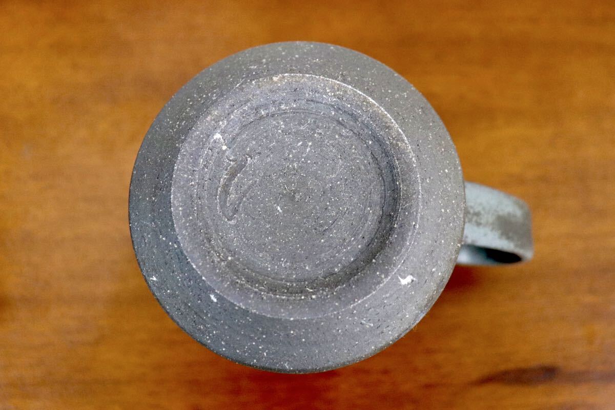 GMJO119G〇市野悟窯 市野哲次 丹波焼 彩色線象嵌 マグカップ 陶器 現代陶芸 作家物