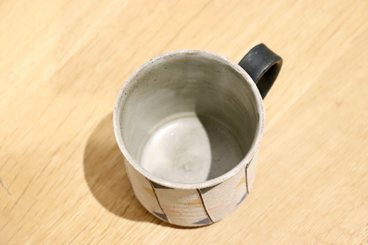 GMIO80F◯市野悟窯 丹波焼 マグカップ 陶器 カップ 伝統工芸 市野哲次 丹波篠山 未使用