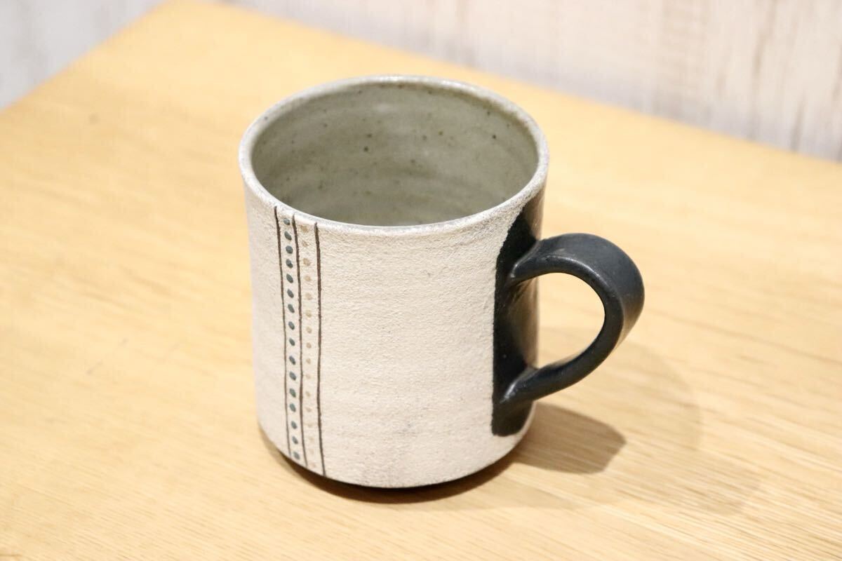 GMIO192A◯市野悟窯 丹波焼 マグカップ 陶器 カップ 伝統工芸 市野哲次 丹波篠山 未使用