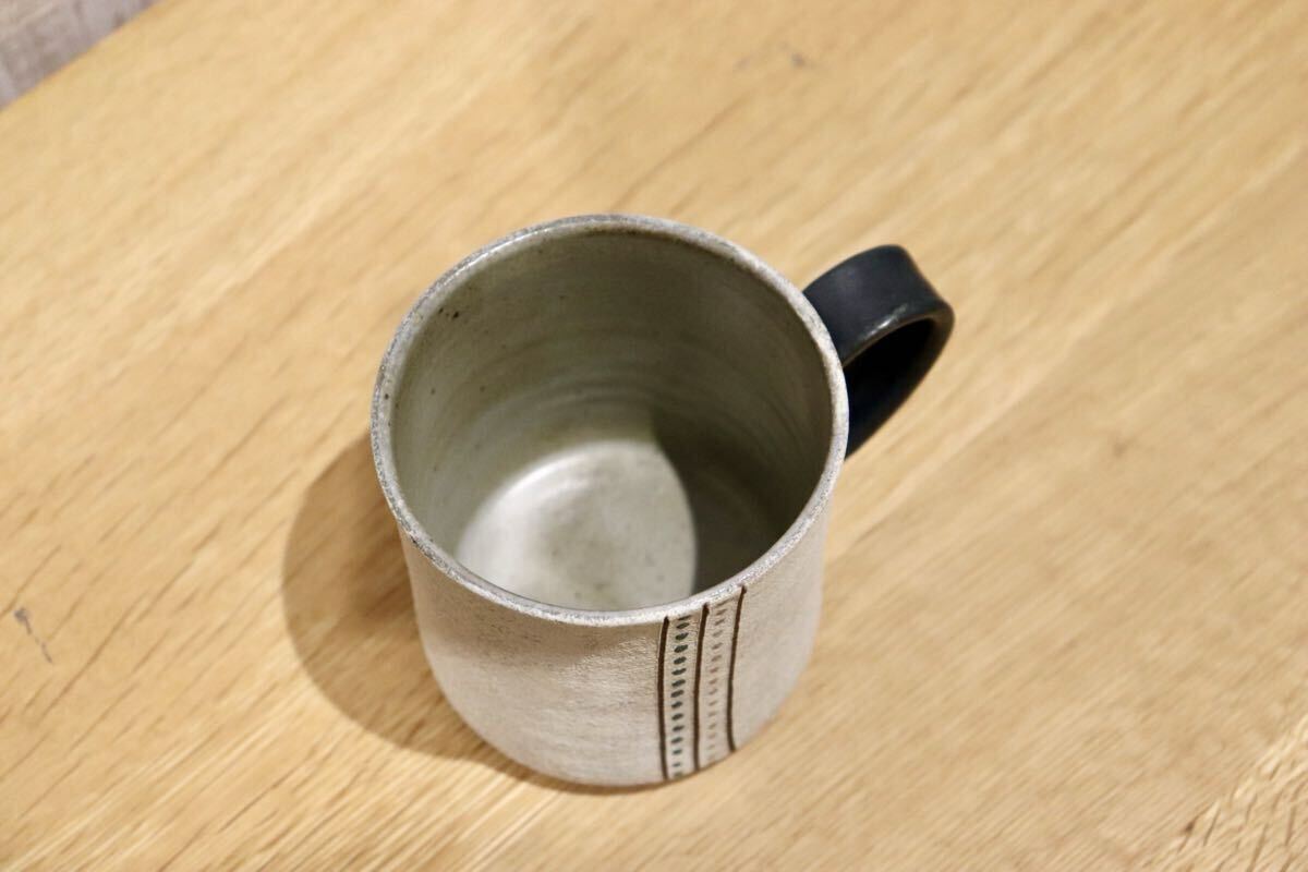 GMIO192B◯市野悟窯 丹波焼 マグカップ 陶器 カップ 伝統工芸 市野哲次 丹波篠山 未使用