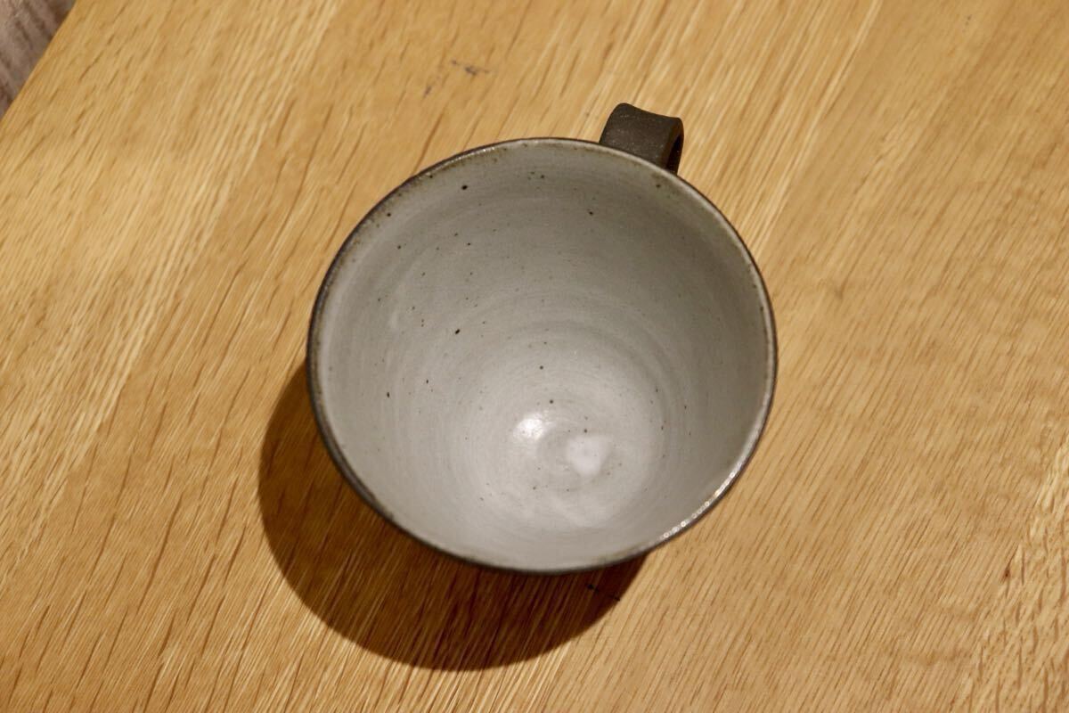GMIO324A◯市野悟窯 丹波焼 マグカップ 陶器 カップ 伝統工芸 市野哲次 丹波篠山 未使用