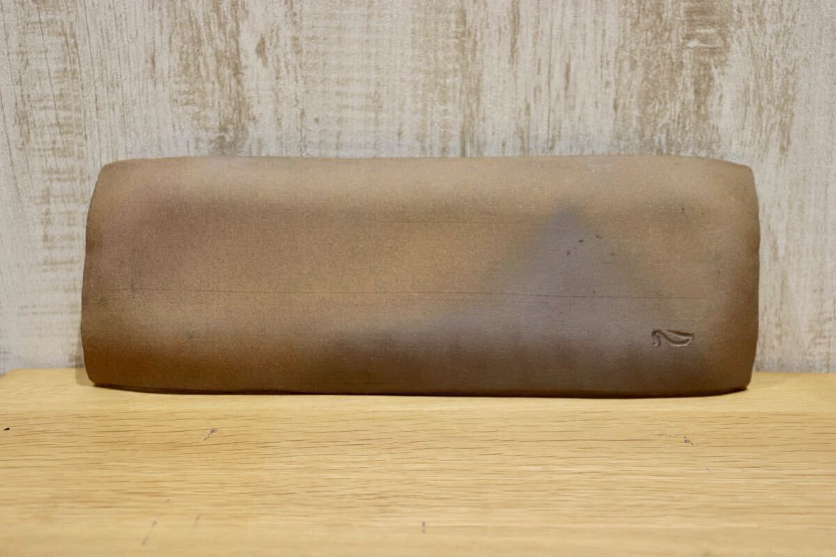 GMIO78B◯市野悟窯 丹波焼 さんま皿 陶器 プレート 長方皿 伝統工芸 市野哲次 丹波篠山 未使用