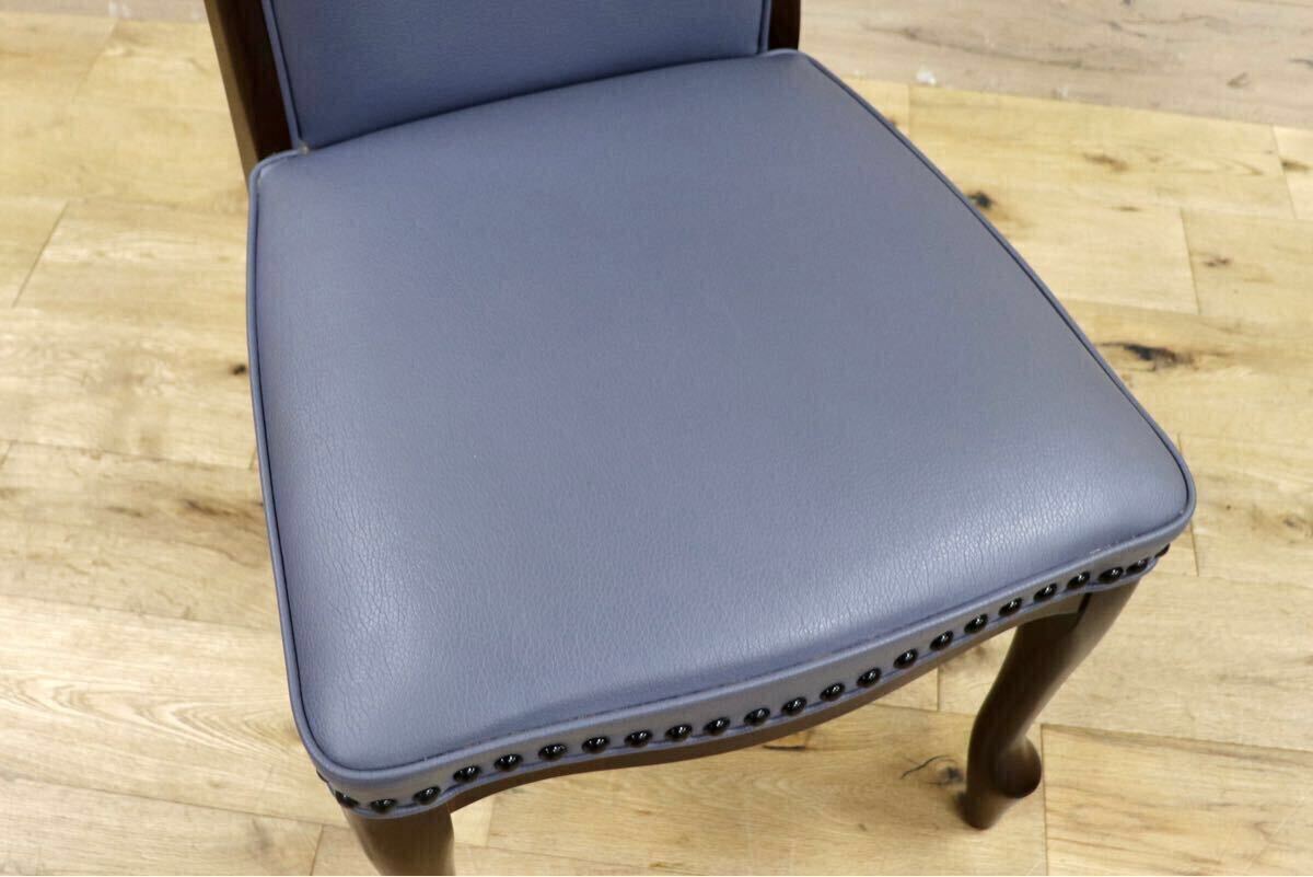 GMHK752B○maruni / マルニ ベルサイユ ダイニングチェア 2脚セット アームレスチェア 椅子 鋲打 猫脚 ロココ クラシカル モダン