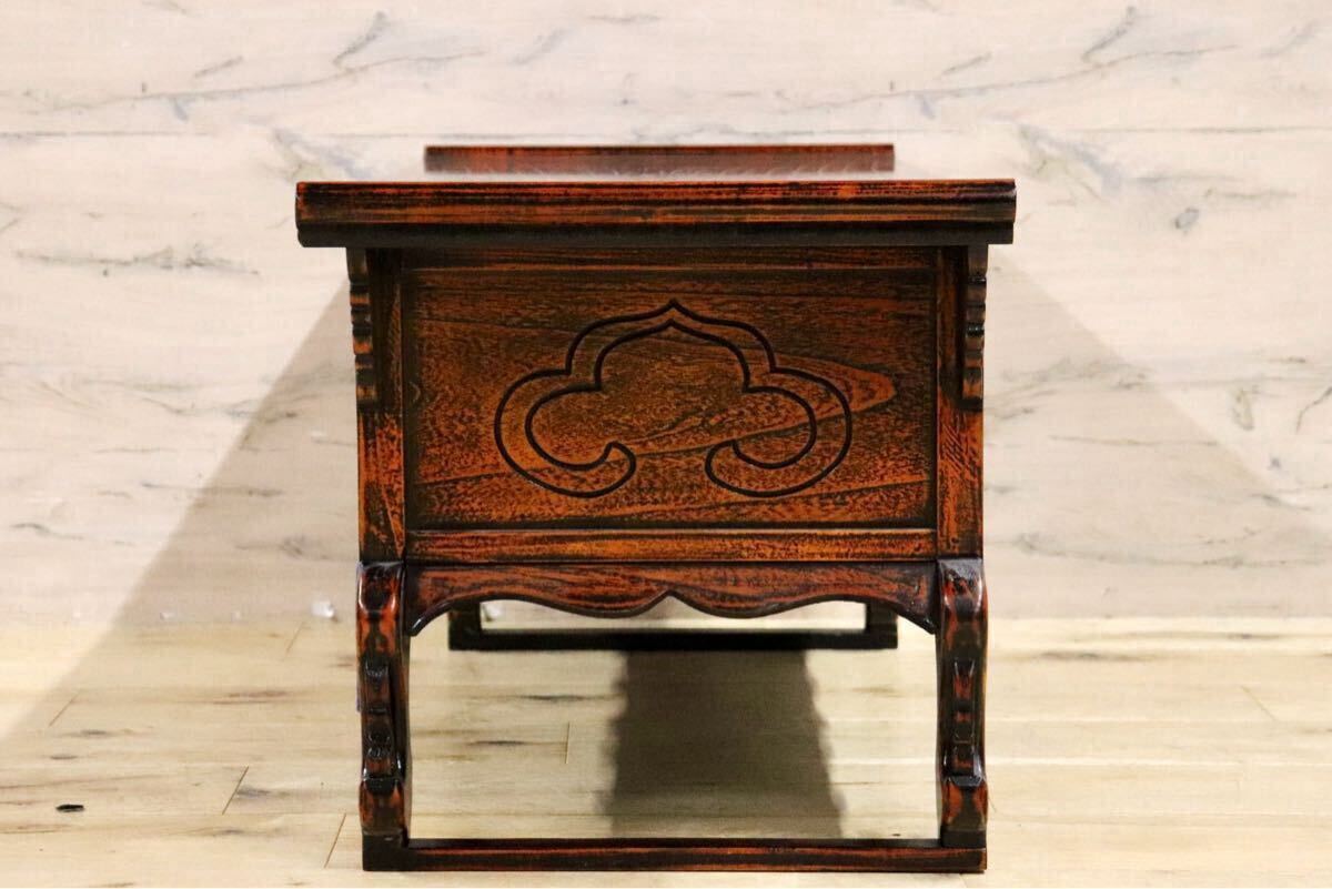 GMIS40B○李朝家具 キャビネット 飾り台 引き出し アンティーク ヴィンテージ アジアン家具 古道具 木製 展示品