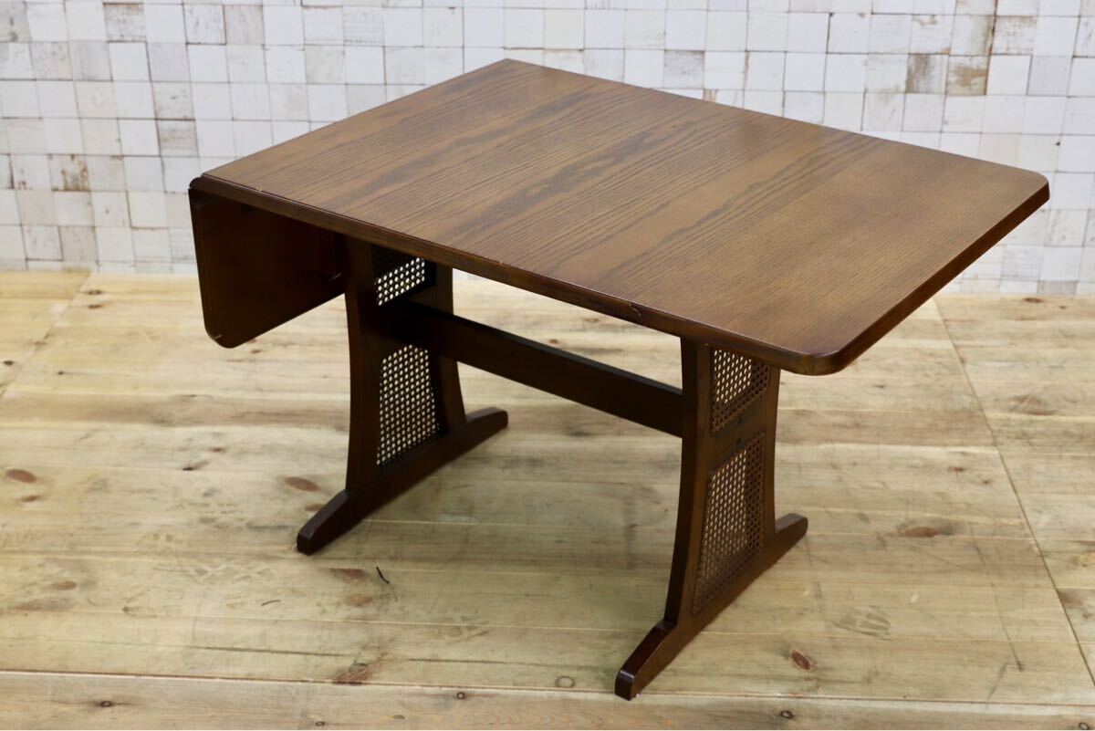 GMIK447○三越家具 Brugge ブルージュ バタフライテーブル 食卓テーブル ダイニングテーブル エクステンション 英国カントリー クラシック.