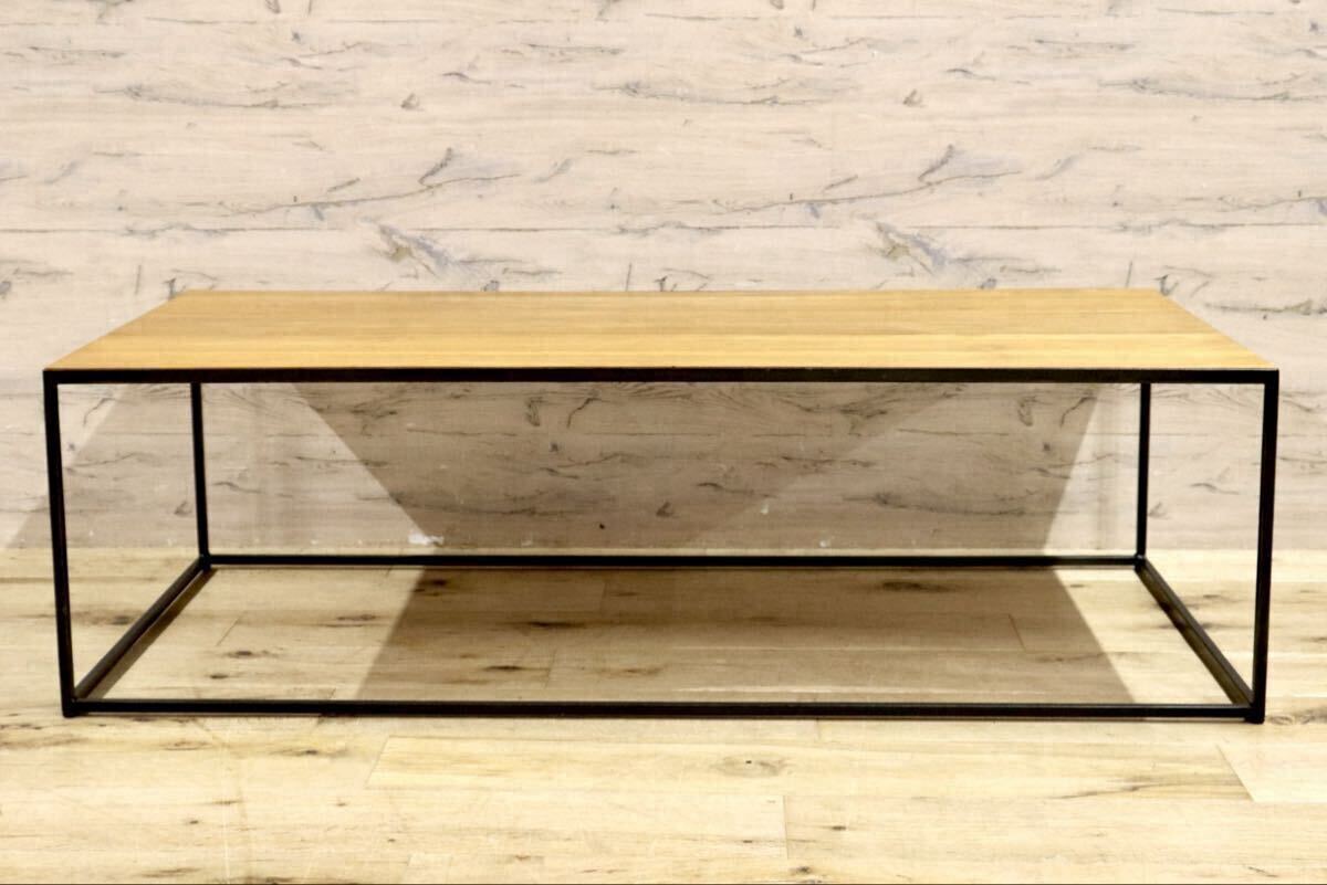 GMIH193○Dareels / ダリールズ ONE TWO COFFEE TABLE センターテーブル ローテーブル リビングテーブル チーク材 スチール シンプルモダン