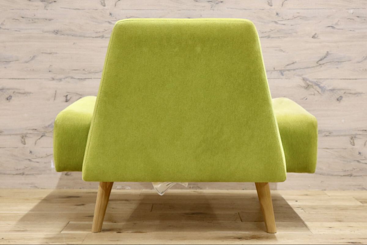 GMIS165○IDEE イデー AO SOFA アーオソファ 1人掛けソファ 1Pソファ シングルソファ グリーン 北欧モダン 無印良品