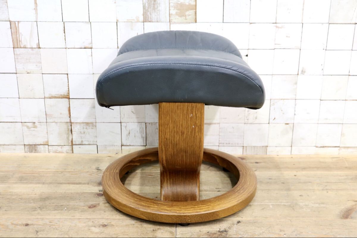 GMJS351〇EKORNES / エコーネス オットマン フットスツール 本革 北欧 ノルウェー