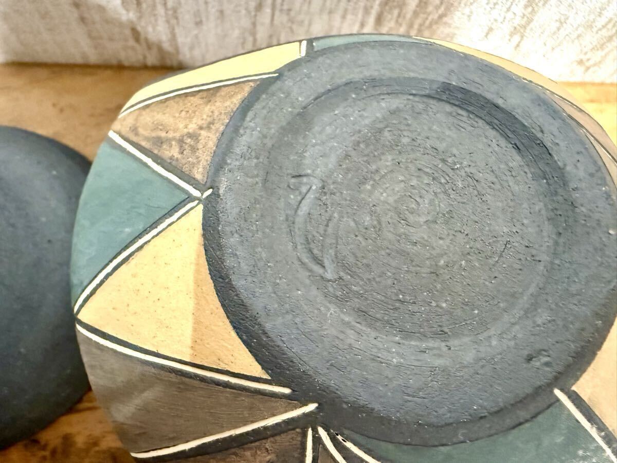 GMIO83○市野悟窯 丹波焼 茶香炉 陶器 工芸品 香炉 市野悟 市野哲次 丹波篠山 未使用