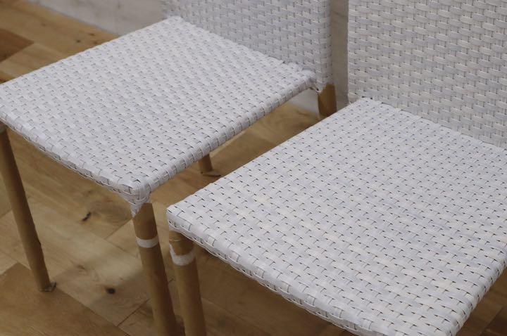 GMDNM78E○CHERRY FURNITURE / チェリー 桜屋工業 ダイニングチェア 椅子 リビング ガーデン兼用 展示未使用品 2脚セット