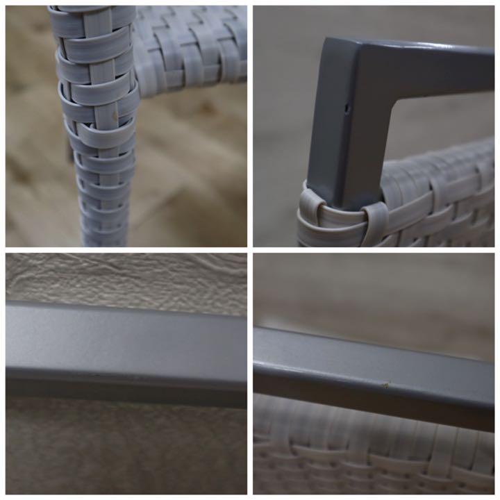 GMDNM78C'○CHERRY FURNITURE / チェリー 桜屋工業 ダイニングチェア 椅子 リビング ガーデン兼用 展示未使用品 2脚セット