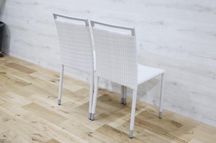 GMDNM78X○CHERRY FURNITURE / チェリー 桜屋工業 ダイニングチェア 椅子 リビング ガーデン兼用 展示未使用品 2脚セット