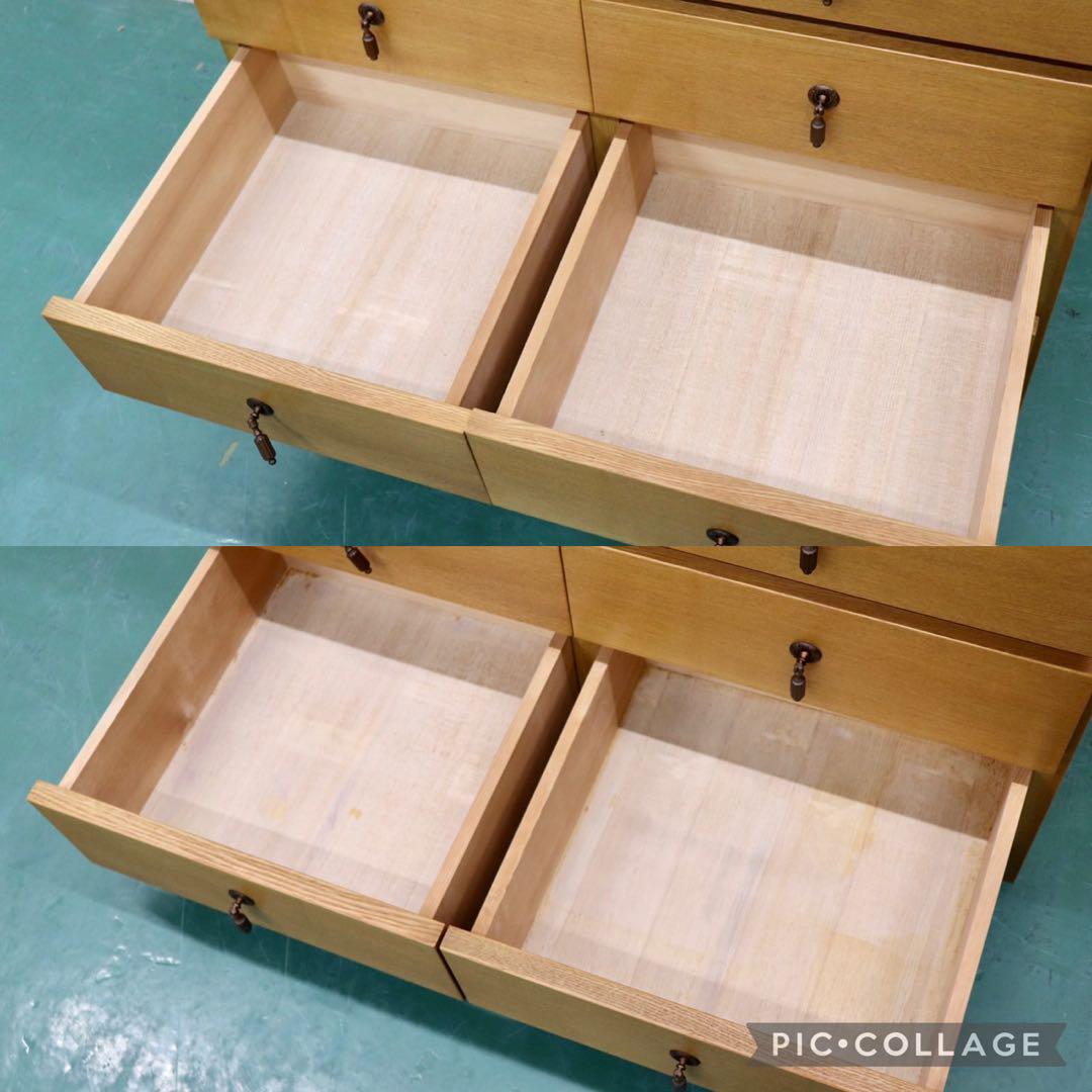 GMGT37○北欧スタイル キャビネット チェスト 飾り棚 整理タンス リビングボード 収納家具 タモ材 シンプル ナチュラル モダン