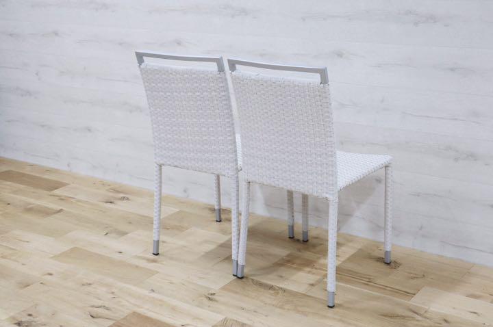 GMDNM78S○CHERRY FURNITURE / チェリー 桜屋工業 ダイニングチェア 椅子 リビング ガーデン兼用 展示未使用品 2脚セット