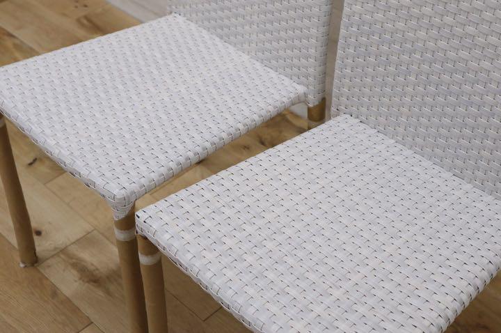 GMDNM78J○CHERRY FURNITURE / チェリー 桜屋工業 ダイニングチェア 椅子 リビング ガーデン兼用 展示未使用品 2脚セット