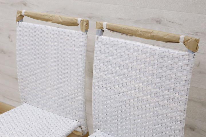 GMDNM78G○CHERRY FURNITURE / チェリー 桜屋工業 ダイニングチェア 椅子 リビング ガーデン兼用 展示未使用品 2脚セット