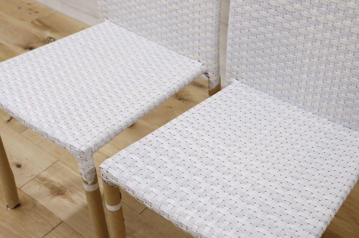 GMDNM78G○CHERRY FURNITURE / チェリー 桜屋工業 ダイニングチェア 椅子 リビング ガーデン兼用 展示未使用品 2脚セット