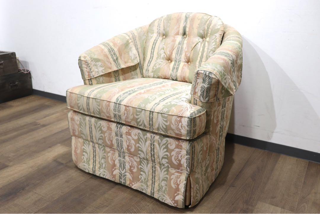 GMHN266B○domani / ドマーニ エクセルライフ 1人掛けソファ シングルソファ アームチェア ファブリック カリモク最高峰 定価約18万