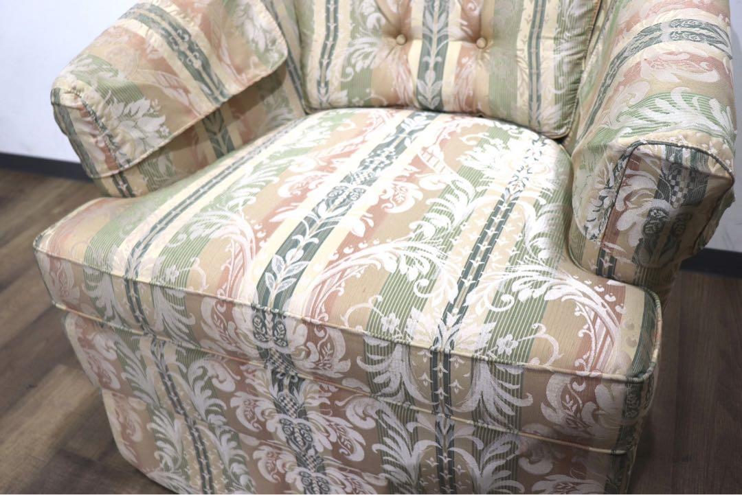 GMHN266B○domani / ドマーニ エクセルライフ 1人掛けソファ シングルソファ アームチェア ファブリック カリモク最高峰 定価約18万