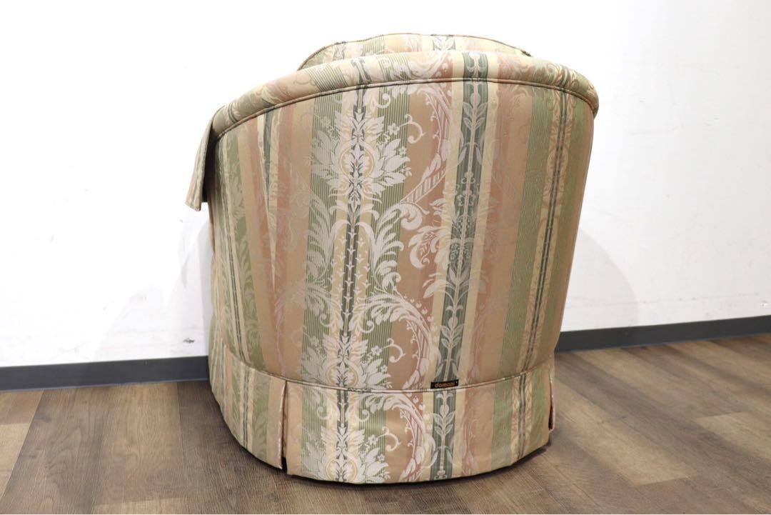 GMHN266B○domani / ドマーニ エクセルライフ 1人掛けソファ シングルソファ アームチェア ファブリック カリモク最高峰 定価約18万