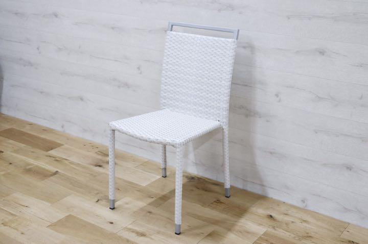 GMDNM78W○CHERRY FURNITURE / チェリー 桜屋工業 ダイニングチェア 椅子 リビング ガーデン兼用 展示未使用品 2脚セット