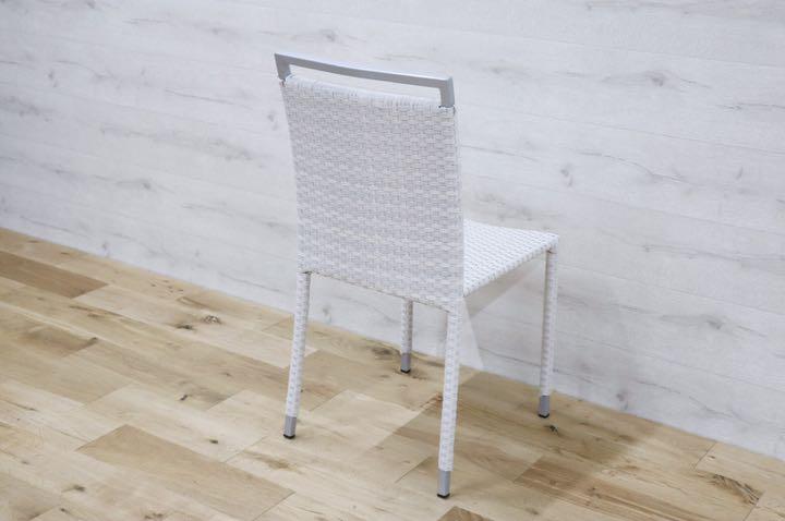 GMDNM78W○CHERRY FURNITURE / チェリー 桜屋工業 ダイニングチェア 椅子 リビング ガーデン兼用 展示未使用品 2脚セット