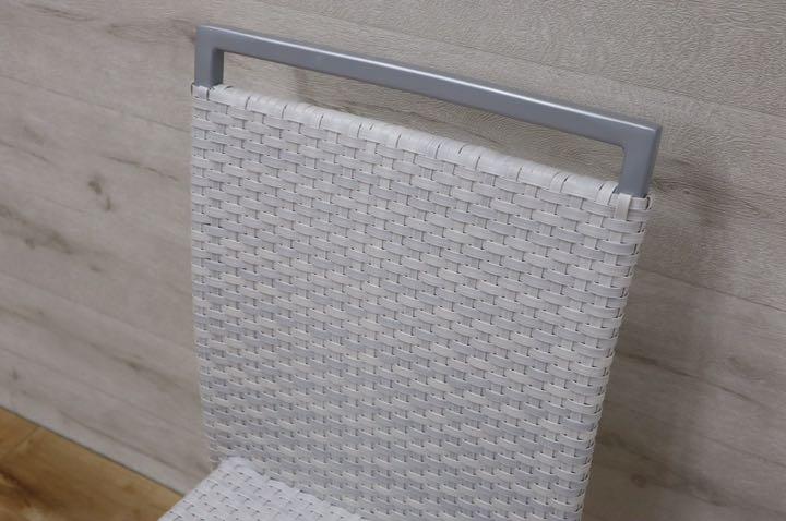 GMDNM78W○CHERRY FURNITURE / チェリー 桜屋工業 ダイニングチェア 椅子 リビング ガーデン兼用 展示未使用品 2脚セット