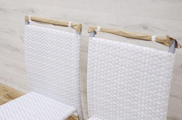 GMDNM78F○CHERRY FURNITURE / チェリー 桜屋工業 ダイニングチェア 椅子 リビング ガーデン兼用 展示未使用品 2脚セット