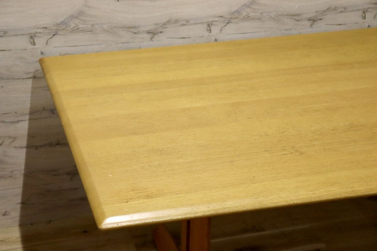 GMIK825○シラカワ / shirakawa ダイニングテーブル 食卓テーブル 作業台 オーク材 北欧スタイル ナチュラル 机 飛騨家具