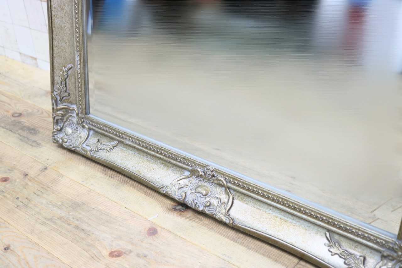 GMIK750A○ウォールミラー 壁掛け鏡 姿見 壁掛けミラー 全身鏡 立て掛けミラー 鏡 アンティーク調 未使用B品