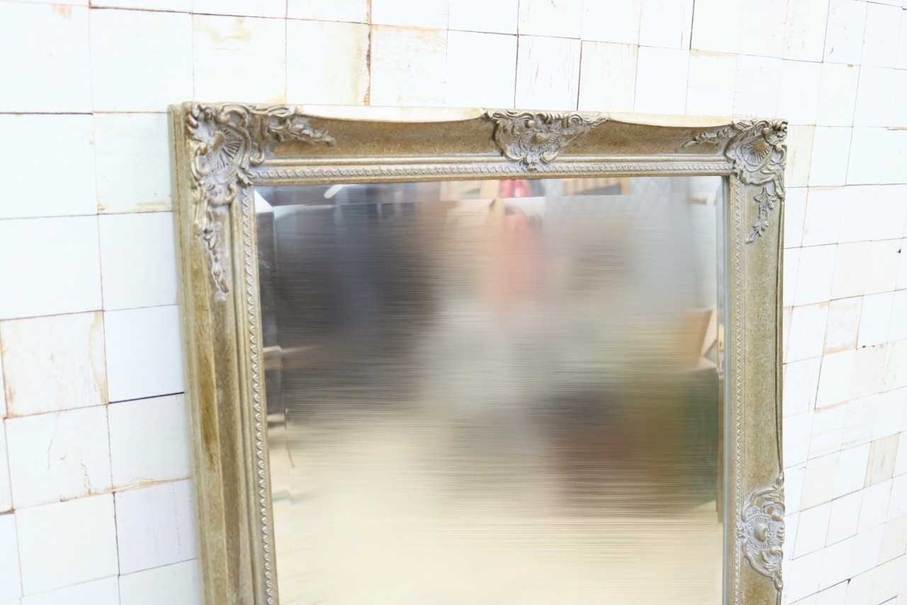 GMIK750B○ウォールミラー 壁掛け鏡 姿見 壁掛けミラー 全身鏡 立て掛けミラー 鏡 アンティーク調 未使用B品