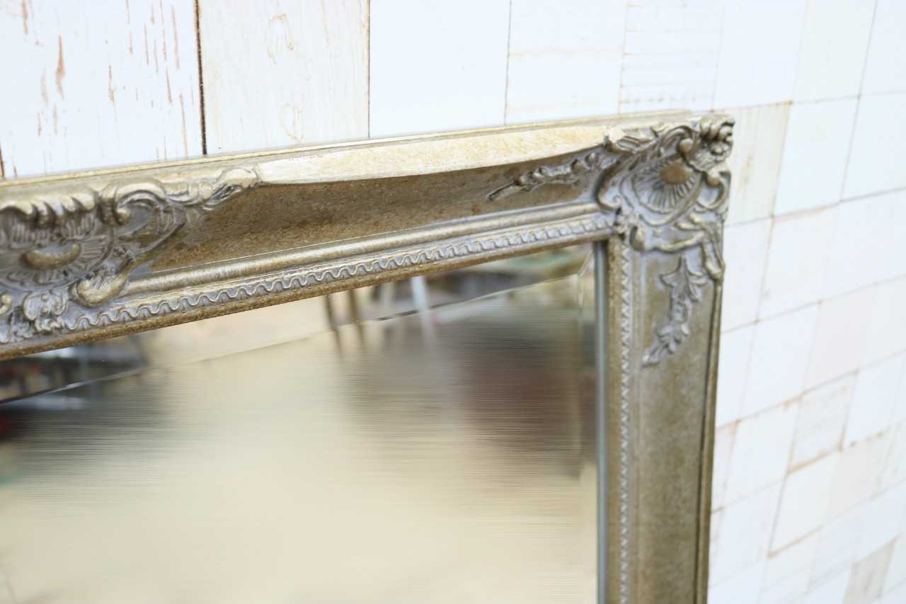 GMIK750B○ウォールミラー 壁掛け鏡 姿見 壁掛けミラー 全身鏡 立て掛けミラー 鏡 アンティーク調 未使用B品